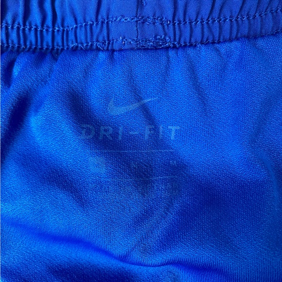 Nike Tempo blue white side panel running shorts brief lined size medium - Picture 5 of 13